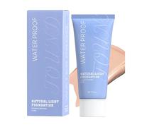 Long Lasting Foundation - Oil Control Liquid Makeup System Use, Facial Concealer Base, Skin Tone Coverage Finish, Women Sensitive Oily Dry Combination Skin Cosmetic Beauty Product