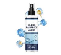 Long Lasting Glass Cleaner, Car Windshield Spray, 1.45x5.55 Inches Protective Bottle with 100ml Volume, Liquid Guard, Visibility Enhancer Spray with Sturdy Style, Driving Accessory for SUV and Sedan