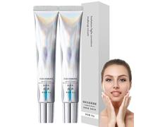 Long-Lasting Hydrating Waterproof Makeup Cream, Natural Oil Control Primer, Isolation Light Sensitive Makeup Cream, Base De Maquillage Hydratante Longue Durée Pour Femmes (2PC)