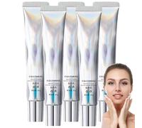 Long-Lasting Hydrating Waterproof Makeup Cream, Natural Oil Control Primer, Isolation Light Sensitive Makeup Cream, Base De Maquillage Hydratante Longue Durée Pour Femmes (5PC)