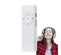 Long Lecteur MP3, Lecteur Audio numérique léger Rechargeable avec Haut-Parleur intégré, Son sans Perte, Prend en Charge jusqu'à 32 de Stockage pour la Marche, la Course, Les Voyages, la randonnée