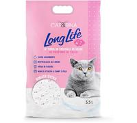 Long Life Litière De Silice Super Absorbante, Bactériostatique Et Anallergique. Litière Pour Chat Sans Poussière | Parfumée Au Tal