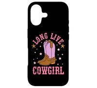 Long Live Funny Western Country Southern Cowgirl Coque pour iPhone 17