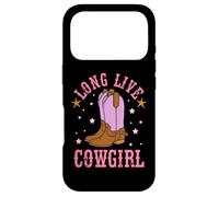 Long Live Funny Western Country Southern Cowgirl Coque pour iPhone 17 Pro