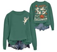 Long Live HaLLoween Sweat-shirt Halloween Chemises Spooky Season Sweatshirt, Vive HaLLoween A Shirt, Vert, XXX-Large