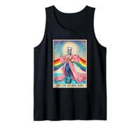 Long Live The Drag-Queen Carte de tarot humoristique Squelette LGBT Gay Débardeur