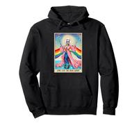 Long Live The Drag-Queen Carte de tarot humoristique Squelette LGBT Gay Sweat à Capuche