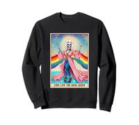 Long Live The Drag-Queen Carte de tarot humoristique Squelette LGBT Gay Sweatshirt