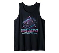 Long Live VHS Retro 80s Nostalgie Funny Throwback Old School Débardeur