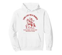 Long Live Women Wild West Cowgirl Rodéo Western Design Sweat à Capuche