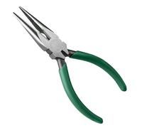 long nose pliers (125mm) with integral wire cutting jaws, made in Japan. Engineer pr-15