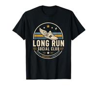 Long Run Social Club Runner Pace Distance T-Shirt