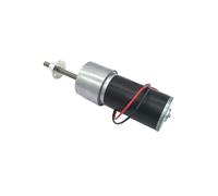 Long Shaft Electirc electronic starter 12V DC electronic starter 24V Threaded Shaft For DIY parts JGB37-3157 with Flange IINKUEYK(12v47rpm,Package P)
