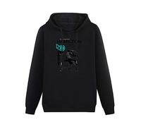 Long Sleeve Hooded Sweatshirt Lewis Hamilton Formula Racing 44 Cotton Blend Hoody L