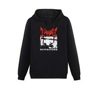 Long Sleeve Hooded Sweatshirt Mayhem 'Deathcrush' Cotton Blend Hoody