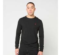 Polo Ralph Lauren T-Shirt rouge / noir, Taille XL