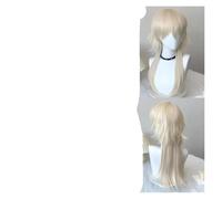 Long Straight Synthetic Mullet Head Wig Wolf Tail Layered Fluffy Women And Men Wig For Daily Party Cosplay(T1B/Green)
