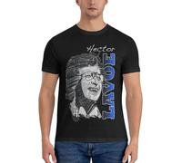 LONG TA Hector-Lavoe-Essential-T-Shirt-big-and-Tall-t-Shirts-for-Men-Man-Clothes-T-Shirt (1) Black L
