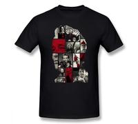 LONG TA Wes Anderson T Shirt Bill Murray T-Shirt Black XL