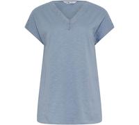 Long Tall Sally Long Lace Insert Neck Top