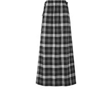 Long Tall Sally Long Tall Sally Black Check Maxi A line Skirt Black EU 50 Tall (UK 22 T)