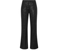 Long Tall Sally Long Tall Sally Black Sequin Wide Leg Trousers