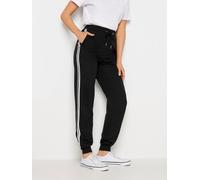 Long Tall Sally Long Tall Sally Black Side Stripe Stretch Joggers