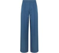 Long Tall Sally Long Tall Sally Blue Wide Leg Seam Front Trousers