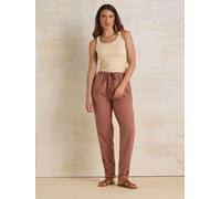 Long Tall Sally Long Tall Sally Brown Lyocell Blend Joggers