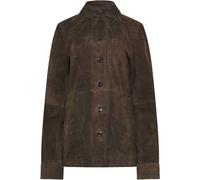 Long Tall Sally Long Tall Sally Brown Premium Suede Jacket