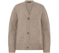 Long Tall Sally Long Tall Sally Brown Seam Detail Cardigan