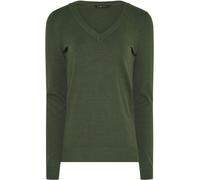Long Tall Sally Long Tall Sally Green Knitted V-Neck Jumper