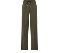 Long Tall Sally Long Tall Sally Green Side Stripe Wide Leg Trousers