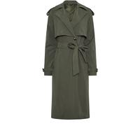 Long Tall Sally Long Tall Sally Green Trench Coat