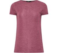 Long Tall Sally Long Tall Sally Pink Textured Slash Neck Top
