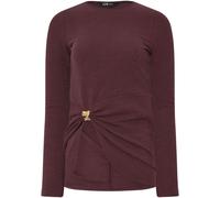 Long Tall Sally Long Tall Sally Textured Gold Detail Top