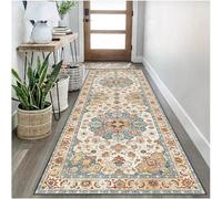 Long tapis de couloir antidérapant et doux pour cuisine, buanderie et entrée, lavable, 70 x 100 cm, idéal pour la décoration du salon et du couloir