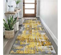 Long tapis de couloir antidérapant pour cuisine, entrée et buanderie, doux et lavable, 100 x 150 cm, parfait pour la décoration du couloir et du salon