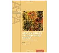 Long-Term Outcomes In Psychopathology Research