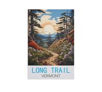 Long Trail Vermont，Puzzle 1000 Pieces Paper Puzzle Adult Children's Educational Toy Family Decompression Game（50x70cm）-FN50