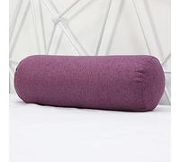 Long traversin rond en lin pour canapé, lit, voiture, bureau, coussin de soutien doux, coussin de soutien du cou, soulagement de la douleur du dos/genoux/jambes, orthopédique