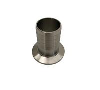 Long type 38mm Hose Barb x 1.5" (OD50.5mm) Tri Clamp SUS 304 Stainless Steel Fitting Homebrew YZWRWRMKTB