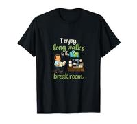 Long Walks to The Break Room Office Meeting Humour T-Shirt