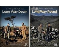 Long Way Down & Long Way Round Complete Series - 6 Disc Set