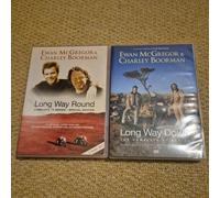 Long Way Round & Down - Coffret 5 Dvd - Série Tv Complète Ewan Mcgregor