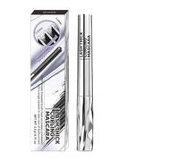 Long Wear Eye Cosmetic, Waterproof Mascara, Curling Lash Booster, All Day Humidity Resistant Black Pigment for Defined Volume, Steel Tube Precision Brush Design, Makeup Essential for Outdoor Use