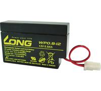 Long WP0.8-12 WP0.8-12 Batterie au plomb 12 V 0.8 Ah plomb (AGM) (l x H x P) 96 x 62 x 25 mm port AMP auto-décharge réduite, sans entretien