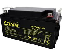 Long WP65-12 WP65-12 Batterie au plomb 12 V 65 Ah plomb (AGM) (l x H x P) 350 x 174 x 166 mm raccord à vis M6 certification VdS, auto-décharge réduite, sans