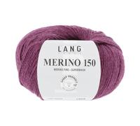 Long Yarns 150 Merino 150 - Couleur : cyclame (0466) - 50 g/env. 150 m de laine.