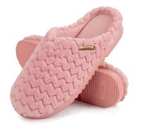 LongBay Femmes Mémoire Flanelle Douce Mousse Chaussons Glisser sur Chaussons Intérieur